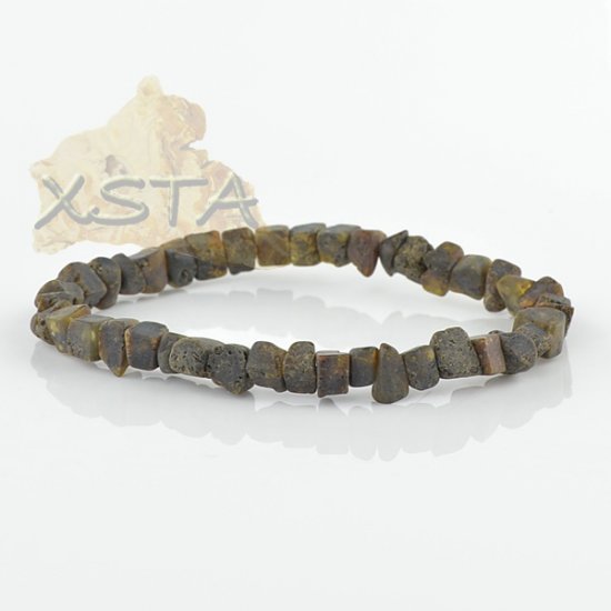 Wholesale raw amber bracelet 